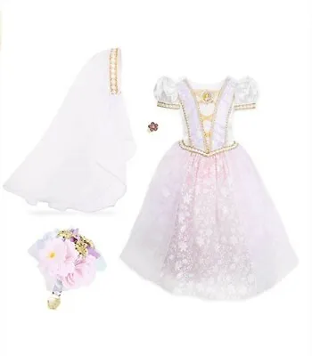 $69.99 • Buy Disney Rapunzel Wedding Costume Set – Tangled Ever After