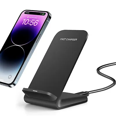 30W Wireless Charger Fast Charging Dock For Samsung Z Flip5 S23 S22 S21+ Note 20 • £12.99