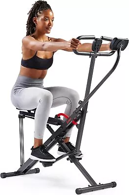 Sunny Health & Fitness Row-N-Ride Squat Assist Trainer For Glutes Workout With • $129