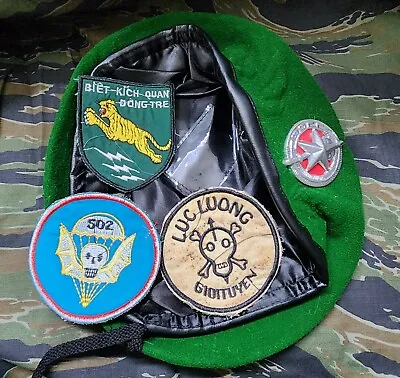 Group 11 LLDB Special Service ARVN South Vietnam Special Forces Beret Set • $20.88