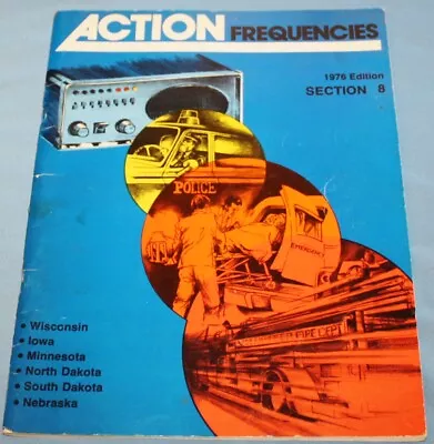 1976 Action Frequencies Ham Cb Amateur Radio Police Fire Call Signs Midwest  • $19.95