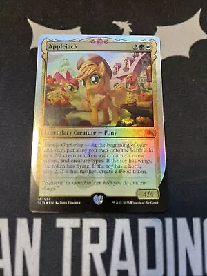 Foil Secret Lair Applejack X1 Magic Cards MTG My Little Pony • $19.99