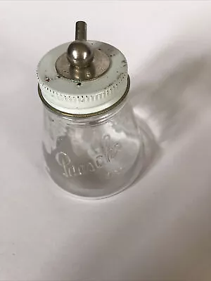 Vintage Paasche Airbrush Metal Assembly Glass Airbrush Bottle 3 Oz • $10.99