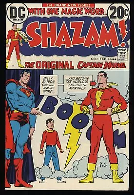 Shazam! (1973) #1 VF/NM 9.0 Origin And Return Captain Marvel! C. C. Beck Cover! • $38