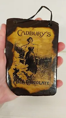 Vintage Cadburys Hanging Plaque Advertising Sign  • £2.99