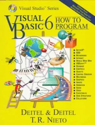 Visual Basic 6 How To Program - Paperback By Deitel Harvey M - GOOD • $7.71