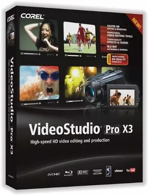 Corel VideoStudio Pro X3 [OLD VERSION] • $13.03