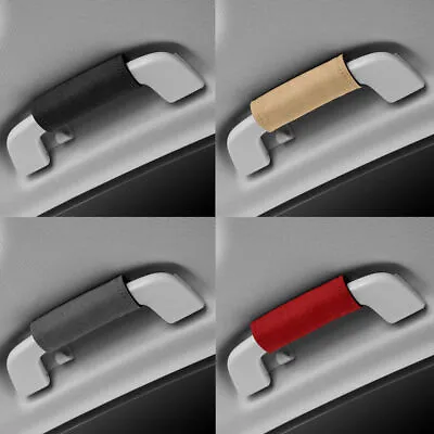 Car Accessories Roof Handle Guard Suede Handrail Armrest Handle Protector Cover • $3.46