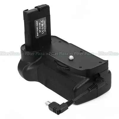 Vertical Power Battery Pack Grip For Nikon D3100 D3200 As EN-EL14+Singal Cable • $34.99