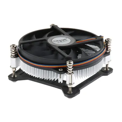 Computer CPU Cooler 9cm Cooling Fan Heatsink 2800RPM For LGA 1150 1155 1156 • £15.53