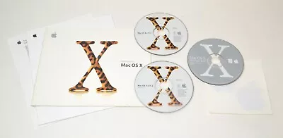 Apple OS X Jaguar 10.2 Retail Version *No Box Full Install* M8712LL/A • $39.99