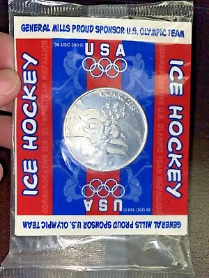 Vintage 1998 General Mills Nagano Usa Ski Olympic Team Medallion Coin  • $4.50