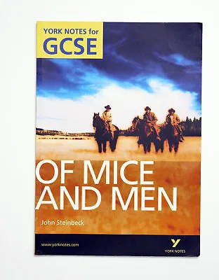 Of Mice And Men: York Notes For GCSE (Grades A*-G): 2010 By Martin Stephen  • £4.40