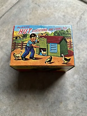 NEW Vintage Sealed Build Your Own Plastic Hut Toy • $14.95