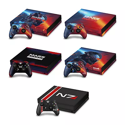 Ea Bioware Mass Effect Legendary Graphics Vinyl Skin Decal For Xbox One X Bundle • $29.95