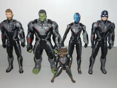 Marvel Figures 12  Figures Avengers Endgame Quantum Suit Figures X5 • £19.95