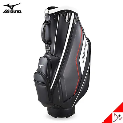 Mizuno 2022 JPX 007 Men's Golf Caddie Bag 8.5inch 3.9kg PU PE- Black /Express • $428.98