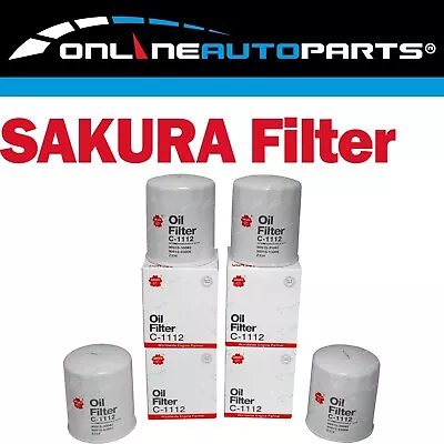 4 Diesel Oil Filters For Dyna 200 300 BU142 BU212 BU222 1995-2004 Truck = Z334 • $53.95