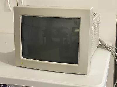 Vintage Apple Macintosh 12  Monitor Display M1232OA5 Powers On • $25