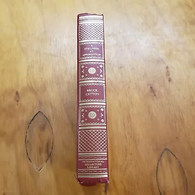  A STILLNESS AT APPOMATTOX Bruce Catton Leather-like ICL Book • $14.99