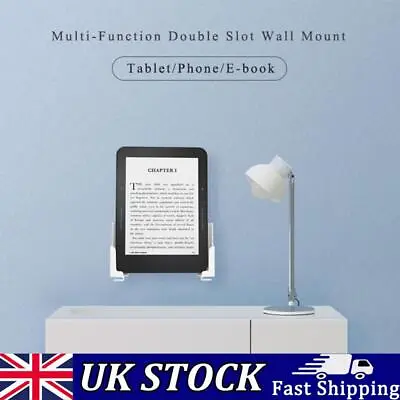 2pcs Adjustable Wall Mount Tablet Holder Universal Phone Frame Stand Bracket • £7.02