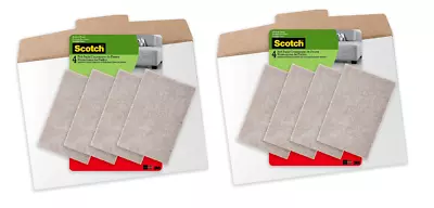 Scotch Mounting Fastening & Surface Protection Felt Pads 4x6 In Beige 2Pack • $15.97