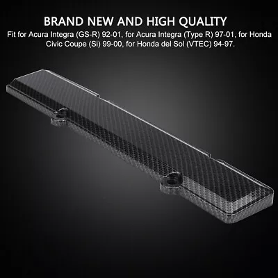 Carbon Fiber Engine Valve Cover Spark Plug Insert For Acura B18 B16 VTEC • $11.91