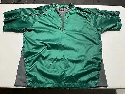 Mizuno Baseball Warm-Up Jacket Shirt Mens Green • $18.87