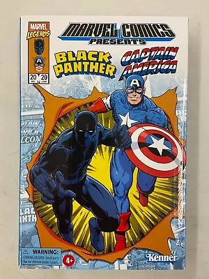 Marvel Legends RETRO 3.75  Exclusive Black Panther & Captain America Figures • $39.98