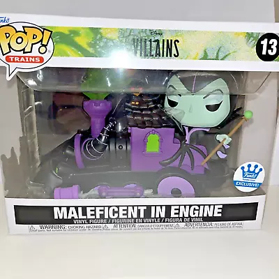 Funko Pop Maleficent In Engine 13 Disney Villains Trains Funko Exclusive New • $29.99