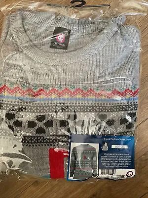 $15.99 • Buy Numskull Playstation Grey Christmas Jumper Official Merchandise Size Medium
