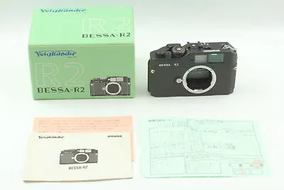 [ Cla 'D Almost Unused IN Box Voigtlander BESSA-R2 Black 35mm Film Camera • $1782.89