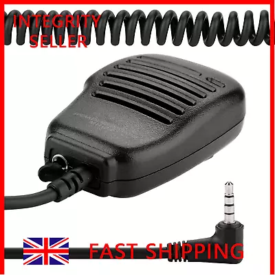 Walkie Talkie Speaker Mic Handheld Shoulder Microphone For YAESU Vertex Radio • £10.80