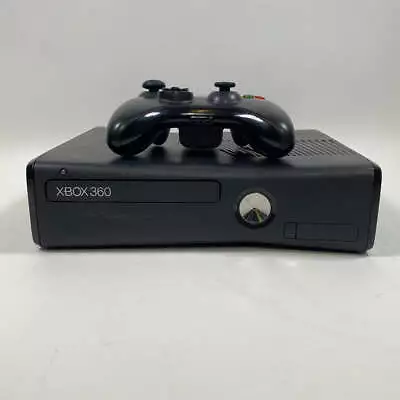 Microsoft Xbox 360 S 250GB Console Gaming System Only Black 1439 • $59.99