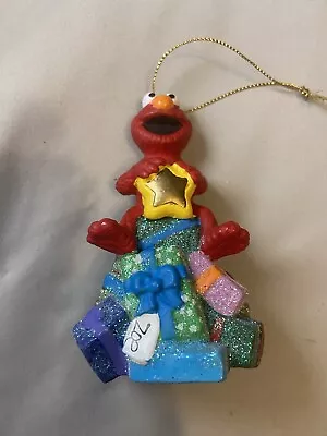 Sesame Street Elmo On Pile Of Presents (2011) Christmas Ornament • $9.99