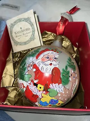 £23.99 • Buy Waterford 2007  Holiday Heirloom Christmas Santa Bauble Ornament  In Box