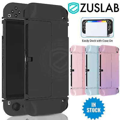 For Nintendo Switch OLED 2021 Case Silicone Hard Shockproof Protective Cover • $15.95