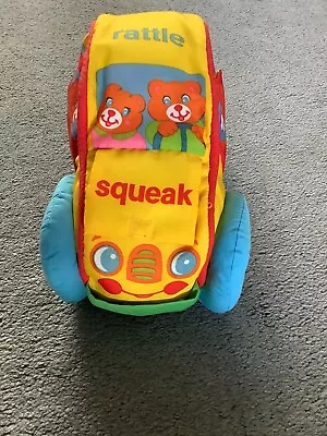 Vintage Soft Car Baby Toy • £7