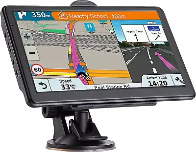 Car Truck GPS Navigation 7 Inch Touch Screen 2023 Maps Spoken Direction • $78.16