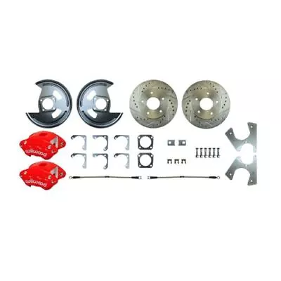 $1076.67 • Buy Right Stuff AFXRDM21Z Disc Brakes Performance Series Rear Rotors Red Calipers