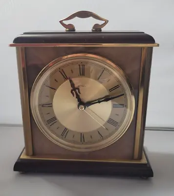 £28 • Buy Vintage Metamec Heavy Brass Carriage Clock-kienzle German Quartz Movement