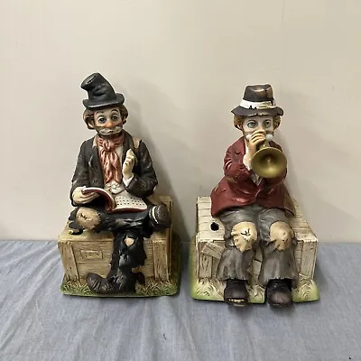 Waco Melody In Motion Willie The Whistler & Trumpeter Hobo Clowns NOT WORKING FS • $70