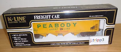 K-line K623-8012 Peabody Short Line Die-cast O Scale 4-bay Coal Hopper Train Car • $59.95