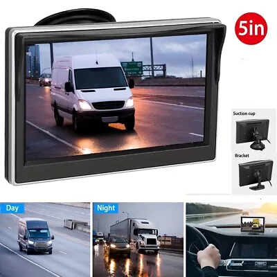 5'' Inch TFT LCD Screen Monitor For Car Rear View Reverse Backup Parking Camera • $19.99