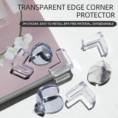 Safety Corner Cushion For Baby Kids Edge Safety Table Guard Protector Home Decor • £2.49
