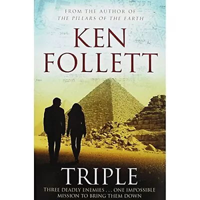 Triple By Follett Ken Book The Cheap Fast Free Post • £3.49