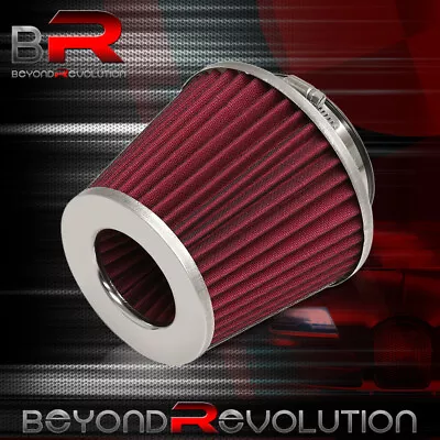 For Jeep 4  Replacement Induction Air Filter Intake Cold Short Ram Dry Chrome • $18.99