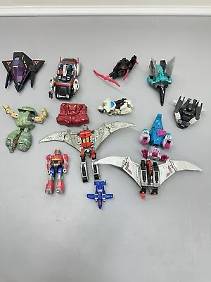 Lot Of Vintage 80's Transformers Toys Robots • $56