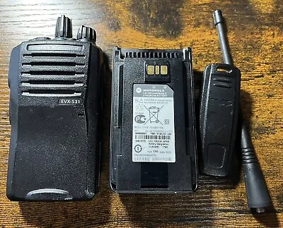 Vertex Standard EVX-531-G7-5 Digital DMR & Analog UHF 450-512mHz Two Way Radio • $175