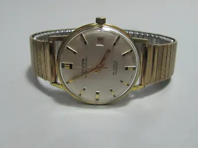 Vintage Cyryn Super Automatic 25 Jewels Incabloc Swiss Made Mens Watch Working • $195